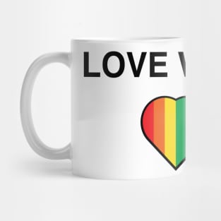 Love Wins Pro Gay Marriage Shirt Mug